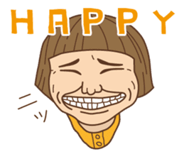 Crazy bilingual sticker #5770154