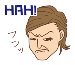 Crazy bilingual sticker #5770156