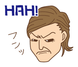 Crazy bilingual sticker #5770156