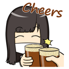 Mask Girl Michelle sticker #5770430