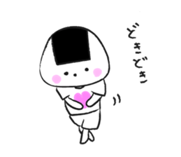 the daily life of ONIGIRI. sticker #5770688