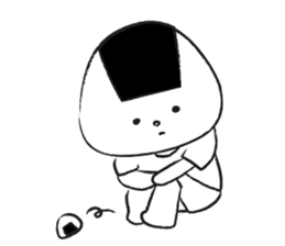 the daily life of ONIGIRI. sticker #5770700
