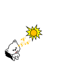 It's a white bear!2 "Summer" sticker #5770823