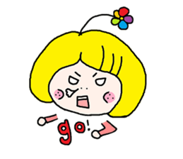 RuRu's Flower girl sticker #5771090