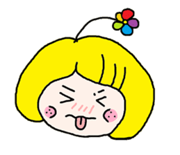 RuRu's Flower girl sticker #5771092