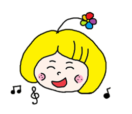 RuRu's Flower girl sticker #5771094