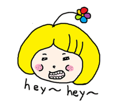 RuRu's Flower girl sticker #5771095