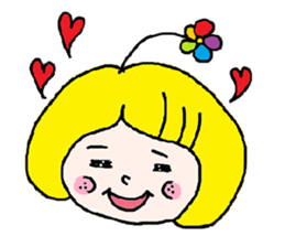 RuRu's Flower girl sticker #5771099