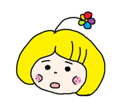 RuRu's Flower girl sticker #5771115