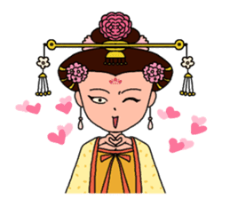 Tang Palace Royal empress sticker #5771348