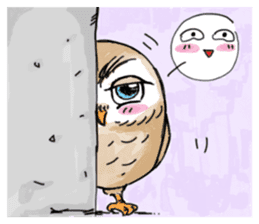 A little cute OWL sticker #5771730