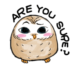 A little cute OWL sticker #5771734