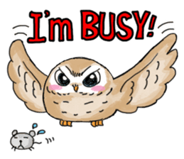 A little cute OWL sticker #5771748