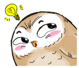 A little cute OWL sticker #5771758