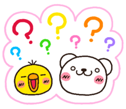 bear heart 27 sticker #5771792