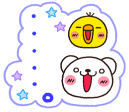 bear heart 27 sticker #5771796