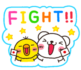 bear heart 27 sticker #5771800