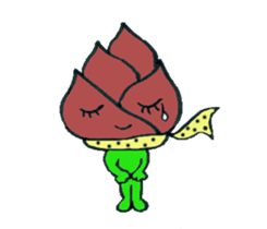 the bamboo shoot English version sticker #5772457