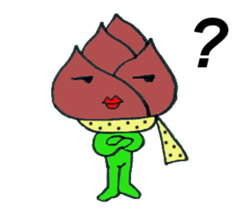 the bamboo shoot English version sticker #5772464