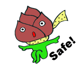 the bamboo shoot English version sticker #5772465