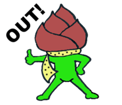 the bamboo shoot English version sticker #5772466