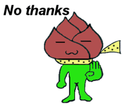 the bamboo shoot English version sticker #5772472