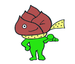 the bamboo shoot English version sticker #5772473