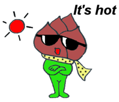 the bamboo shoot English version sticker #5772474