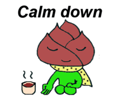 the bamboo shoot English version sticker #5772482