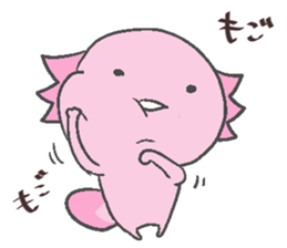 Axolotl and friends Sticker 4 sticker #5772652