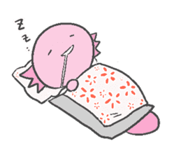 Axolotl and friends Sticker 4 sticker #5772661