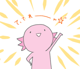 Axolotl and friends Sticker 4 sticker #5772670