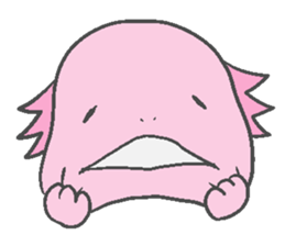 Axolotl and friends Sticker 4 sticker #5772674