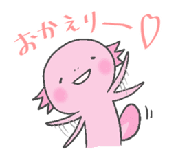 Axolotl and friends Sticker 4 sticker #5772675