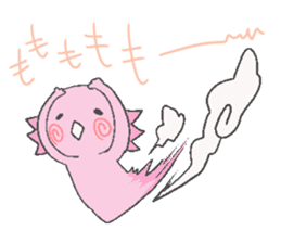 Axolotl and friends Sticker 4 sticker #5772680