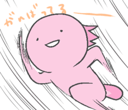 Axolotl and friends Sticker 4 sticker #5772682