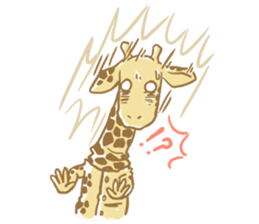 "Mr. Giraffe" sticker #5772890