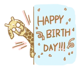 "Mr. Giraffe" sticker #5772894