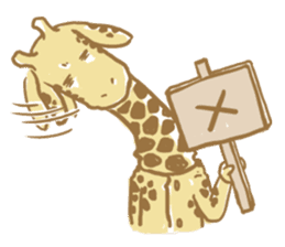 "Mr. Giraffe" sticker #5772897