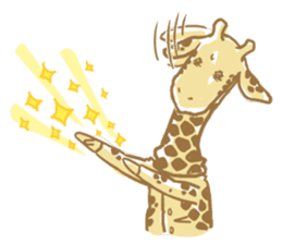 "Mr. Giraffe" sticker #5772898