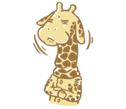 "Mr. Giraffe" sticker #5772901