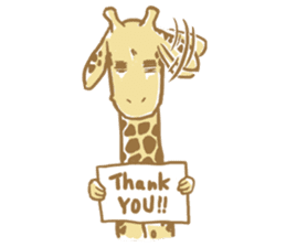 "Mr. Giraffe" sticker #5772904