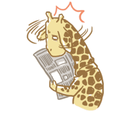 "Mr. Giraffe" sticker #5772910