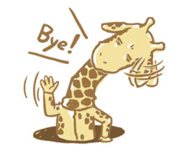 "Mr. Giraffe" sticker #5772913