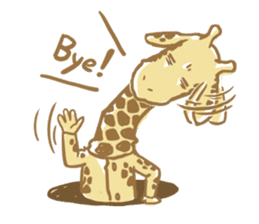 "Mr. Giraffe" sticker #5772913