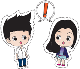 R&W Love Life and Friends sticker #5773205