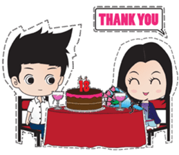 R&W Love Life and Friends sticker #5773207