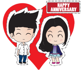 R&W Love Life and Friends sticker #5773217