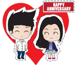 R&W Love Life and Friends sticker #5773217