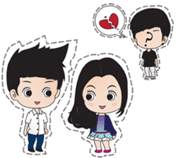 R&W Love Life and Friends sticker #5773221